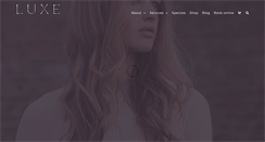 Desktop Screenshot of luxeconceptsalon.com.au