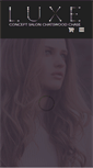Mobile Screenshot of luxeconceptsalon.com.au